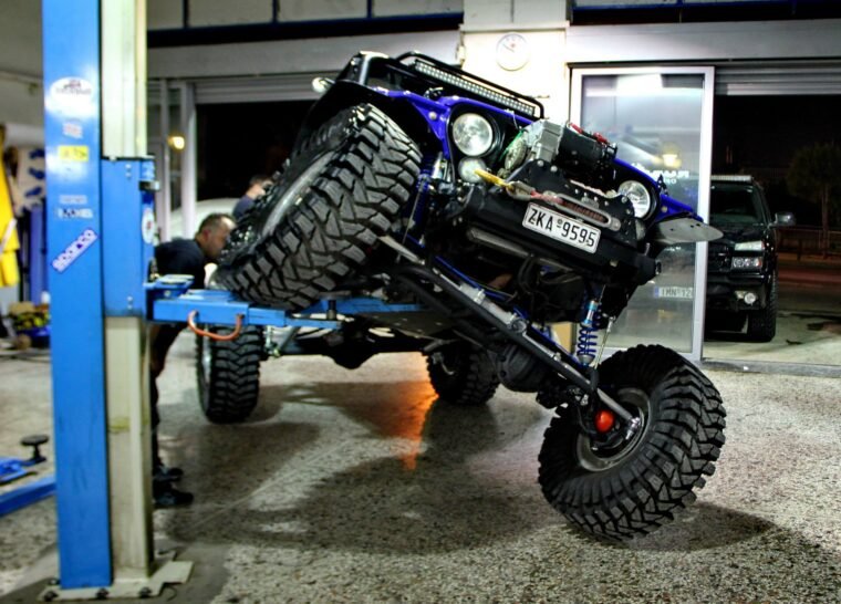 WRANGLER TJ stretched Trophy car