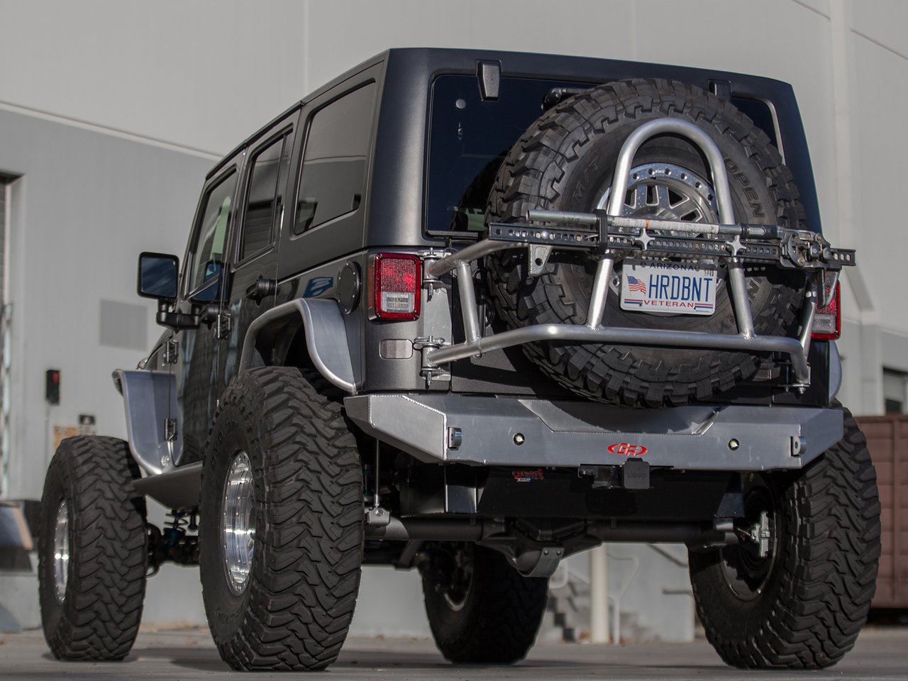 Jeep JK Swing Out Rear Tire Carrier – Aluminum | RUBIKONG